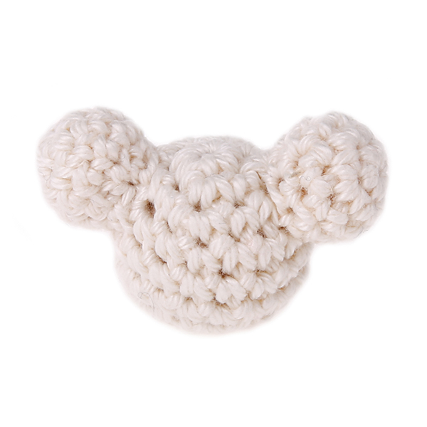Crochet mouse beige 41 in stock 
